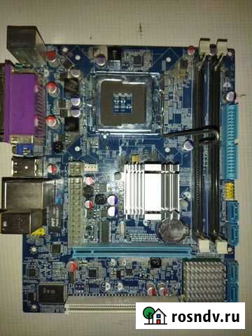 Материнская плата 775 ddr2 Барнаул - изображение 1