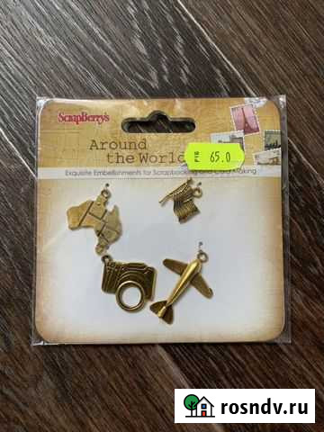 Набор металических подвесок для скрапбукинга Благовещенск - изображение 1