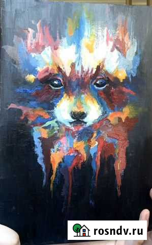 Картина маслом Благовещенск - изображение 1