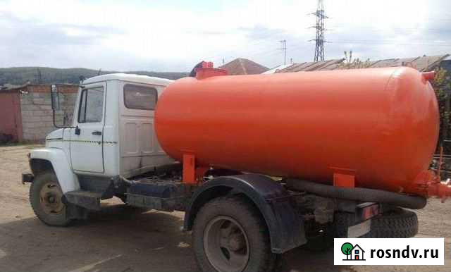 Вакуумка 4,5куб, откачка выгребных ям, септиков Улан-Удэ - изображение 1