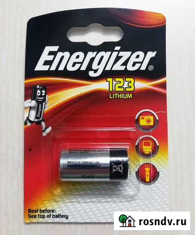 Батареи для фотокамер 123 Litium Санкт-Петербург - изображение 1