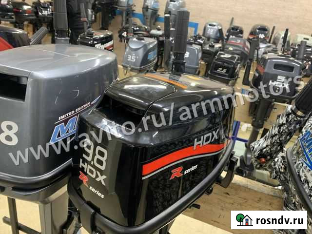 Лодочный мотор HDX T 9.8 BMS, 2-х тактный новый Москва - изображение 1