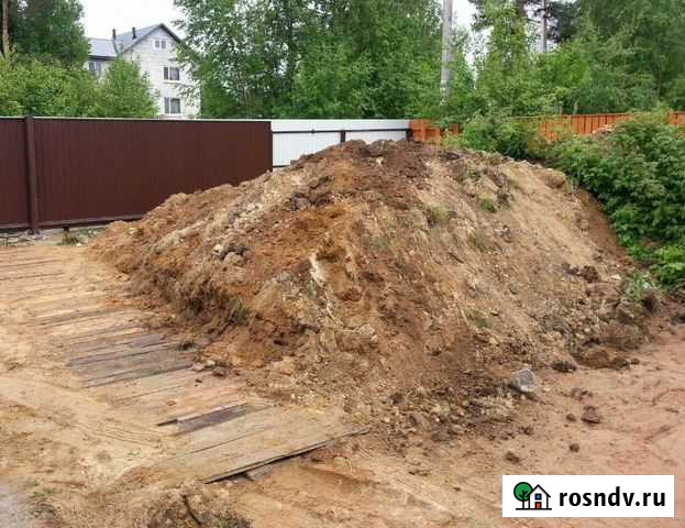 Отдам котлованный грунт, самовывоз Сертолово - изображение 1