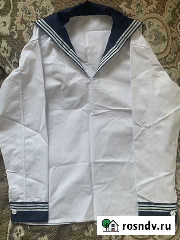 Фланелевка флотская (белая) Красноярск - изображение 1