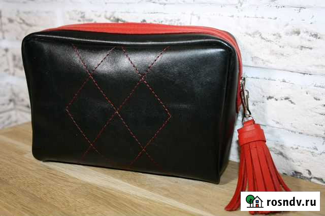 Большая кожаная косметичка Брянск - изображение 1