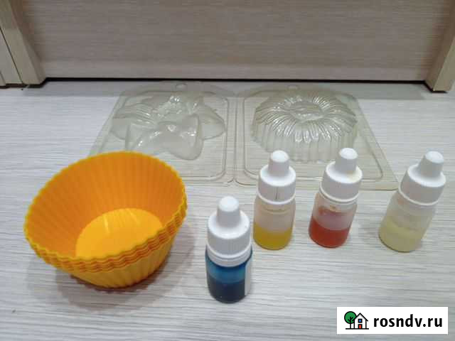 Формочки, отдушки и краситель для мыловарения Сыктывкар - изображение 1