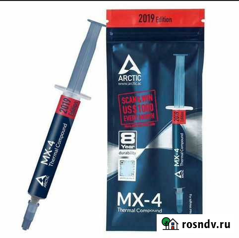 Термопаста Arctic Cooling MX-4 (2019) 4 г Бугульма - изображение 1
