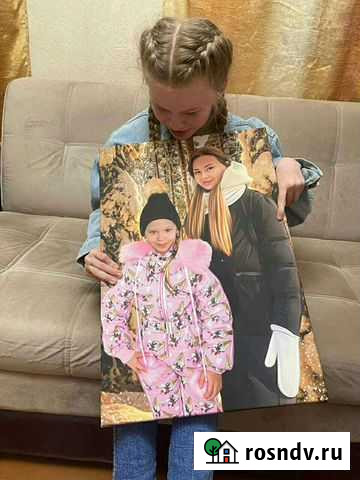 Портрет на натуральном холсте в подарок 506 Железногорск - изображение 1