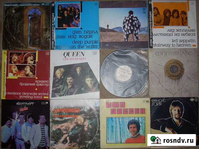 Винил-Зар.Рок Джо Дассен, Френсис Гойя, Elan Челябинск - изображение 1