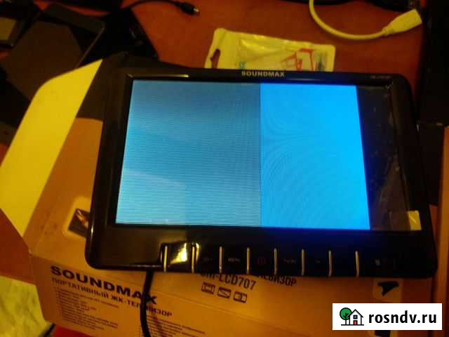 Портативный ЖК-тв soundmax sm-lcd707 Котельники - изображение 1