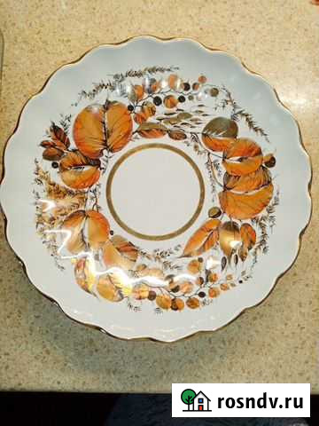 Сухарница лфз. СССР, d 21.5см Ногинск - изображение 1