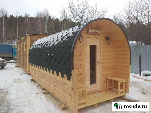 Баня бочка / мобильная баня новая Нефтеюганск - изображение 1