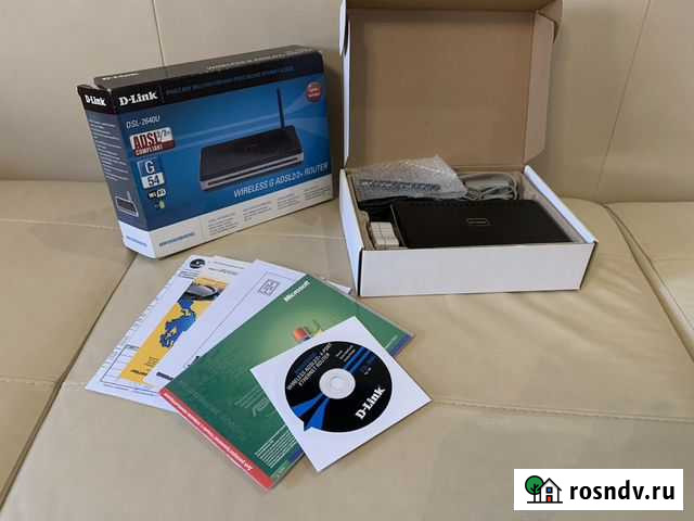 Роутер d-link dsl-2640u Wi-Fi Новый Краснодар - изображение 1