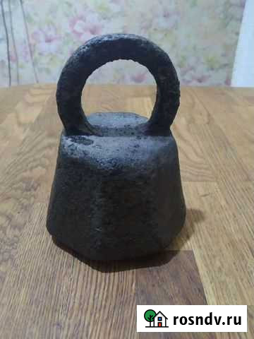 Колосник утюг угольный, старинная гиря торговая,то Казань - изображение 1