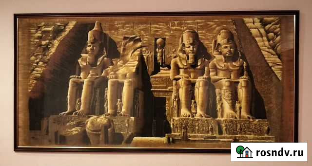 Папирус из египта в рамке Новосибирск - изображение 1