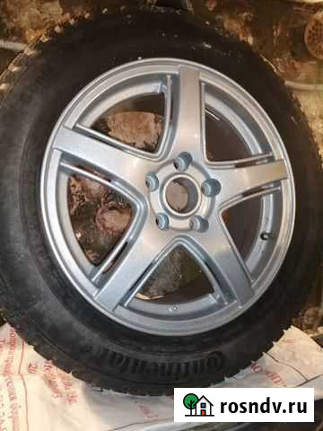 Литье r16 с шипованным Континенталем Барнаул - изображение 1