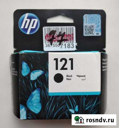 Картридж hp 121 новый Красноярск - изображение 1