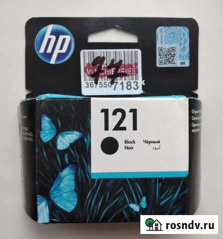 Картридж hp 121 новый Красноярск - изображение 1