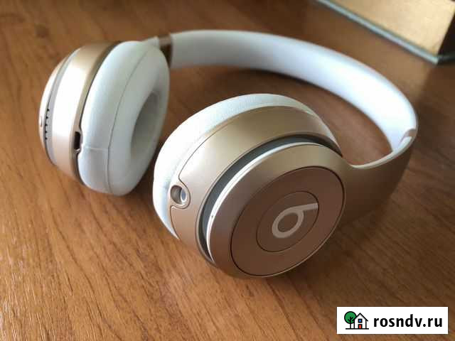 Наушники Bluetooth Beats Solo 2 Wireless Gold Петропавловск-Камчатский - изображение 1