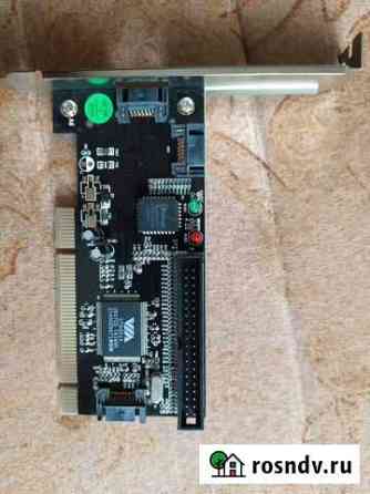 Контроллер gembird (side-1) SATA: 1x int.port, 1x Майкоп