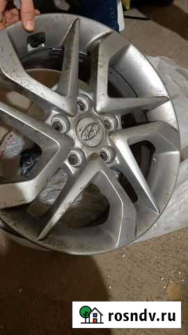 Оригинальные литые диски r16 на hyundai tucson с д Киров - изображение 1