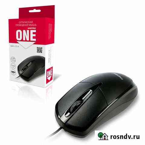 Мышь SmartBuy SBM-215-K оптическая USB Красноярск