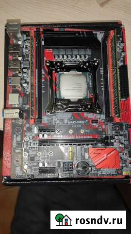 Комплект Machinsit X99-RS9+Xeon 2640V3+16гб DDR4 Ангарск - изображение 1