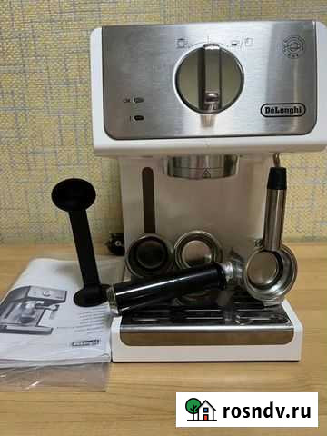 Кофеварка рожковая DeLonghi ECP33.21.W Уфа - изображение 1