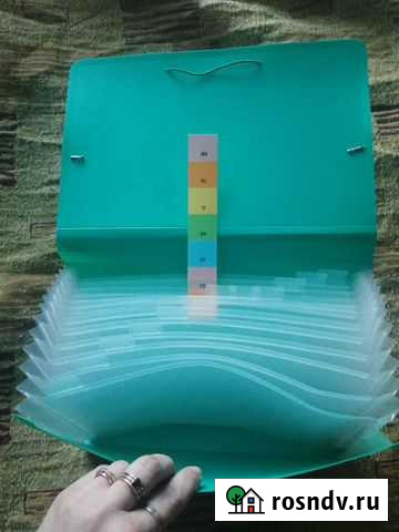 Папка для документов на резинке 13 отделов Петропавловск-Камчатский - изображение 1