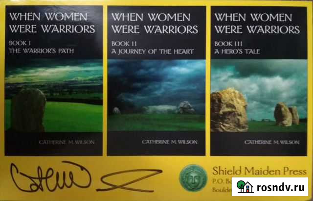 Автограф Кэтрин М.Уилсон Гагарин - изображение 1