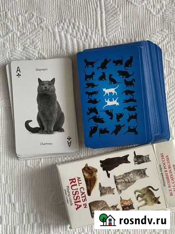 Игральные карты Кошки Тула - изображение 1
