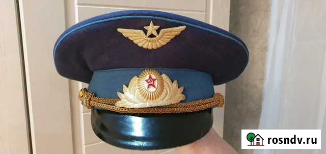 Фуражка, погоны, ремни летчика СССР. Обмен Бологое - изображение 1