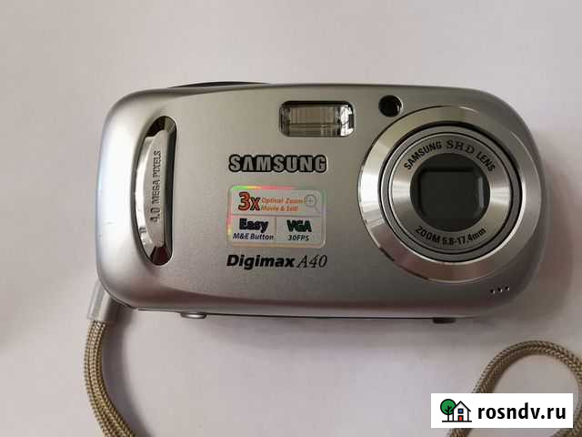 Фотоаппарат цифровой Samsung Digimax A40 Самара - изображение 1