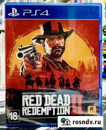 Игра PS4 Red Dead Redemption II Мурманск - изображение 1
