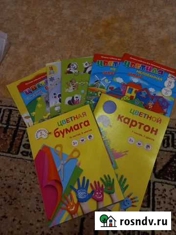 Цветная бумага, картон Воронеж - изображение 1