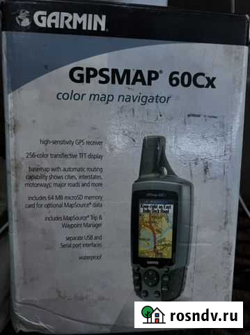 Навигатор garmin gpsmap 60Cx Нижневартовск - изображение 1