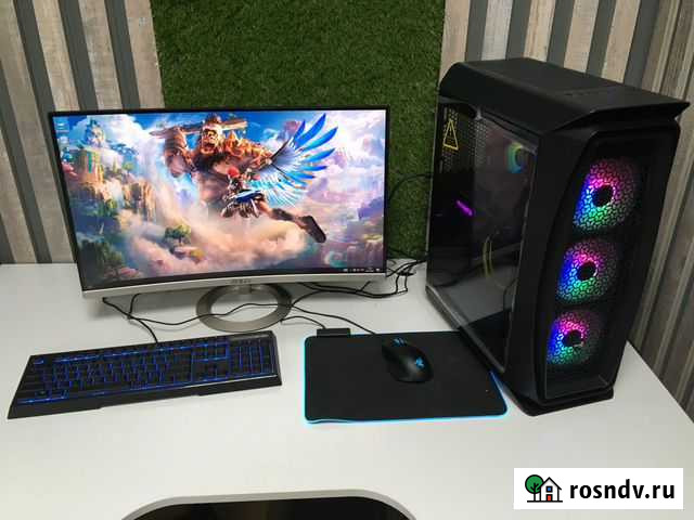 Игровой PC Ryzen 9 3900X/16 gb DDR4/SSD+HDD/RX6600 Воронеж - изображение 1