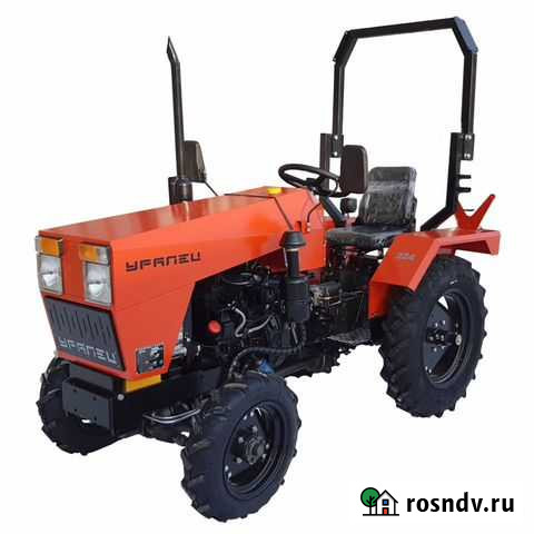 Минитрактор Уралец 224Б + Плуг Абакан - изображение 1