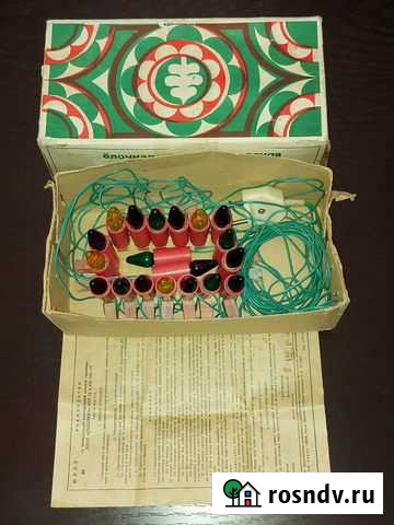 Гирлянда СССР Капелька Старый Оскол - изображение 1