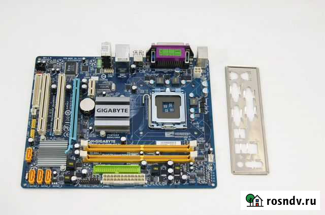 Материнская плата,процессор,сокет 775,бп Тамбов - изображение 1