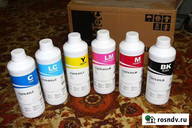 Чернила Light cyan для струйного принтера (1 л) Липецк - изображение 1