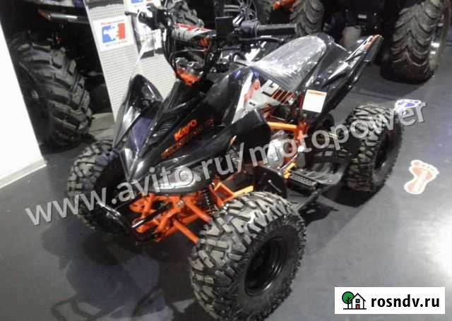 Квадроцикл Kayo Predator 110 черный Барнаул - изображение 1