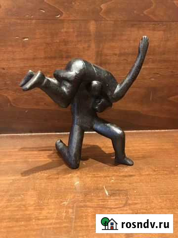 Антикварная. Статуэтка. « борцы» Челябинск - изображение 1