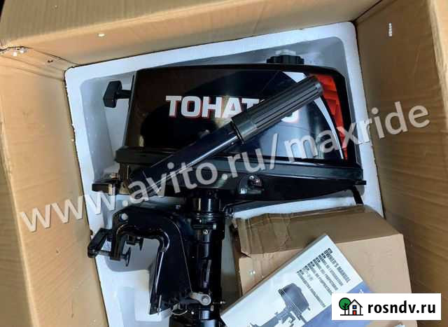 Лодочный мотор Tohatsu M5 Калининград - изображение 1