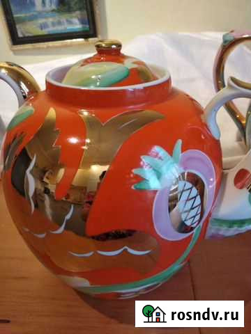 Чайник 1/4 ведра Золотой Олень Ликино-Дулево - изображение 1