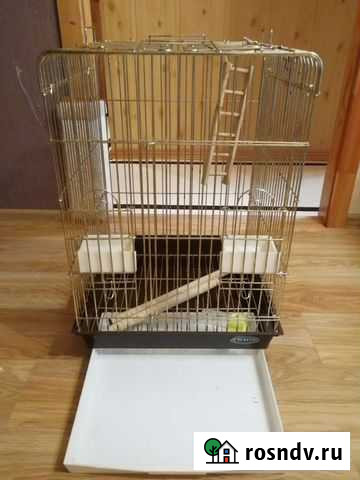 Клетка для среднего попугая Долгопрудный - изображение 1
