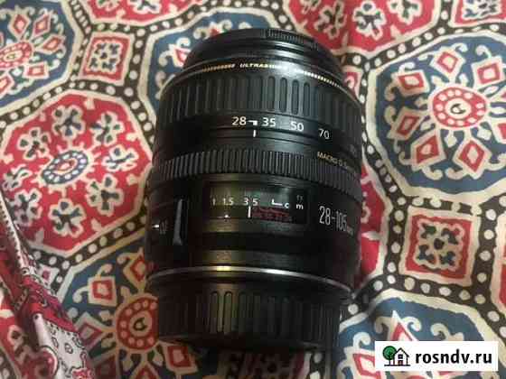 Объектив canon zoom lens EF 28-105mm Москва