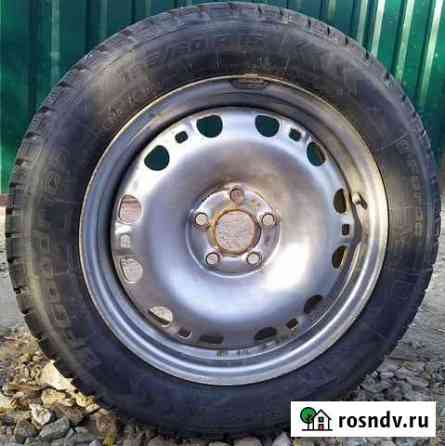 Комплект зимних колес Fabia/Polo R-15 5#100 Калуга