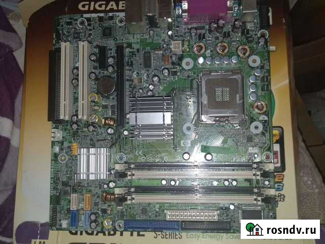 Материнская плата сокет 775 ddr2 Салехард - изображение 1