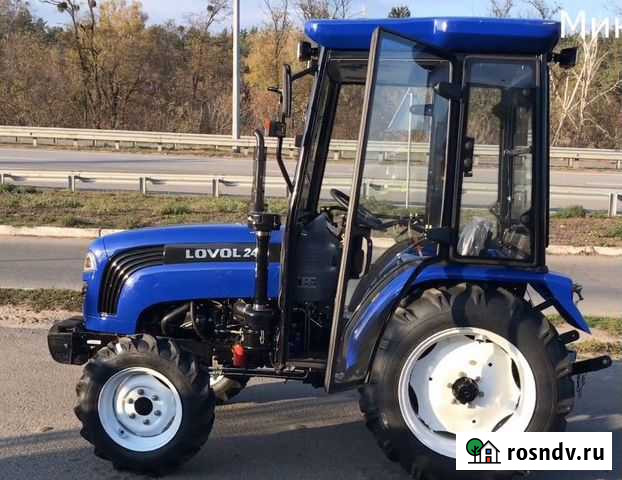 Минитрактор Lovol Foton TE-244 с кабиной + Плуг Томск - изображение 1